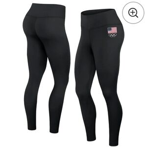 Fanatics black leggings, size Medium.